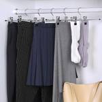 Cintres pantalon Barlieu (lot de 20) Fer / Chrome - Argenté - Largeur : 40 cm