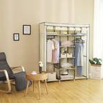 Stoffschrank Branville II Vliesgewebe / Eisen - Beige