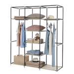 Stoffschrank Branville II Vliesgewebe / Eisen - Beige