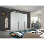 Armoire à portes battantes Alabama Gris - 226 x 210 cm - Classic - Sans portes miroir