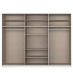 Drehtürenschrank Alabama Grau - 271 x 229 cm - Classic - Mit Spiegeltür/-en