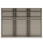 Drehtürenschrank Alabama Grau - 271 x 229 cm - Basic - Mit Spiegeltür/-en