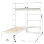 Open kast Storey met bed I Breedte: 169 cm