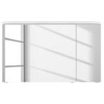 Spiegelschrank Balto Inklusive Beleuchtung - Weiß - Breite: 120 cm