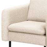 Fauteuil La Motte Tissu - Tissu Sogol: Gravier - Sans repose-pieds