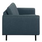 Sofa La Motte (2-Sitzer) Webstoff - Webstoff Sogol: Dunkelblau