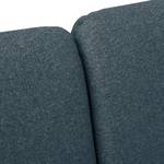 Sofa La Motte (2-Sitzer) Webstoff - Webstoff Sogol: Dunkelblau