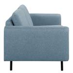 Sofa La Motte (2-Sitzer) Webstoff - Webstoff Sogol: Jeansblau