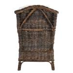 Relaxfauteuil Bedous geweven stof/rotan