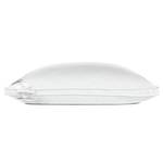 Oreiller White III Coton / Plumes d’oie - Blanc - 80 x 80 cm