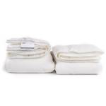 Couette double 4 saisons Platinum Fibre Memo Fresh - Blanc - 140 x 220 cm