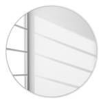 Miroir Hub III Caoutchouc - Blanc