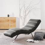 Chaise relax Kasson Tissu - Tissu Urda: Gris - Argenté