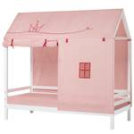 Hausbett Hoppekids Basic III mitwachsendes Bett mit Matratze - Rosa