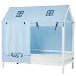 Hausbett Hoppekids Basic IV mitwachsendes Bett mit ECO-Matratze - Blau