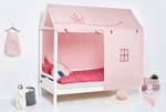 Hausbett Hoppekids Basic IV mitwachsendes Bett mit ECO-Matratze - Rosa