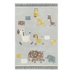 Tapis enfant Lucky Zoo 2.0 Bleu - 160 x 225 cm