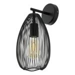 Wandlamp Clevedon staal - 1 lichtbron