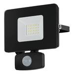 LED-wandlamp Faedo transparant glas/aluminium - 1 lichtbron