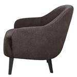 Fauteuil Viggianello Tissu - Tissu Nona: Gris foncé