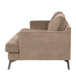 Sofa Vieux Bourg (2,5-Sitzer) Webstoff - Flachgewebe Nona: Taupe