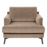 Sessel Vieux Bourg Webstoff - Flachgewebe Nona: Taupe