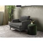 Fauteuil Vieux Bourg Tissu - Tissu Nona: Anthracite