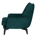 Fauteuil Vieux Vichy Microfibre - Microfibre Alana: Pétrole