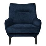 Fauteuil Vieux Vichy Microfibre - Microfibre Alana: Bleu foncé