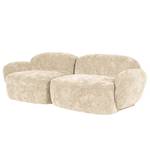 Sofa Vieux Colpo (3-Sitzer) Microfaser - Microfaser Alana: Creme