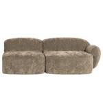 Sofa Vieux Colpo (2-Sitzer) Microfaser - Microfaser Alana: Beige - Armlehne davorstehend rechts