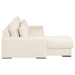 Ecksofa Gurabo Webstoff Sogol: Creme - Longchair davorstehend links