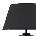 Lampada da tavolo Arendal Cotone / Vetro - 1 punto luce - Nero