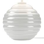 Lampe Arendal Coton / verre - 1 ampoule - Blanc