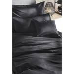 Parure de lit Montainville Coton - Noir - 135 x 200 cm + oreiller 80 x 80 cm