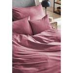 Parure de lit Montainville Coton - Rose foncé - 155 x 220 cm + oreiller 80 x 80 cm