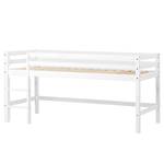 Lit mezzanine Hoppekids Basic I Blanc - 70 x 190 cm - Avec échelle