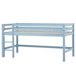 Lit mezzanine Hoppekids Basic I Bleu clair - 90 x 200cm - Avec échelle