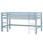 Lit mezzanine Hoppekids Basic I Bleu clair - 90 x 200cm - Avec échelle