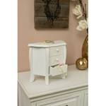 Mini commode Engolasters Sapin massif - Blanc