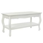 Table basse Larchamp Sapin massif - Blanc