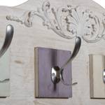 Porte-manteau mural Bellentre Sapin massif - Beige