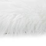 Teppich Ovium Acryl / Polyester - Weiß - 80 x 80 cm