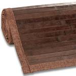 Vloerkleed Bamboe bamboehout - Bruin - 160 x 230 cm