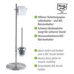 Stand WC-Garnitur Pieno Metall - Satiniert