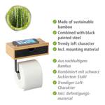 Dérouleur de papier toilette Bambusa Bambou - Naturel / Multicolore