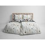Parure de lit réversible GOTS Alaya Sergé de coton - Multicolore - 135 x 200 cm + oreiller 80 x 80 cm