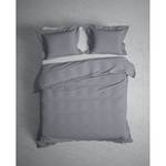 Parure de lit Banda Satin de coton - Gris - 140 x 200/220 cm + oreiller 70 x 60 cm