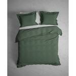 Parure de lit Banda Satin de coton - Vert olive - 200 x 200/220 cm + 2 oreillers 70 x 60 cm