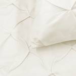 Parure de lit Nova Satin mako - Blanc laine - 135 x 200 cm + oreiller 80 x 80 cm